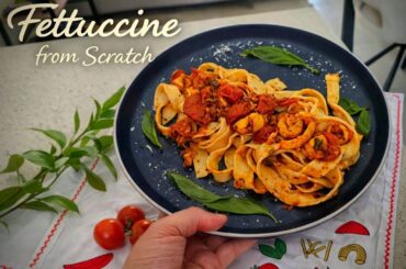 The Art of Simple Living: Homemade Pasta From Dough to Delicious 🍝 Cozy Italian Vibes in My Kitchen