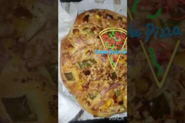 Airfryer pizza recipe 😋 @homemade#viral #airfryerrecipes#shortsfeed #cooking#pizza#dominospizza