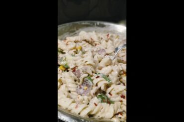 white mushroom pasta🤤😍 #restaurant style #foodshorts #food#cooking #subscribe#recipe #shorts