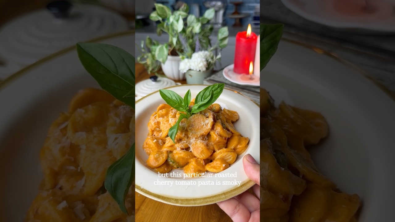 Roasted cherry tomato pasta Roasted cherry tomato pasta