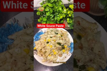 Creamy White Sauce Pasta@UnboxKitchenBlr| #shorts #whitesoucepasta #pasta #cooking #recipe #food