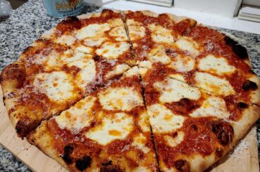 Vodka sauce pie is a house favorite