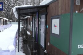 A first look at the cozy Cortina Olympic village