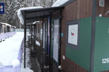 A first look at the cozy Cortina Olympic village