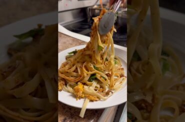 Spaghetti 🍝 #spaghetti #noodles #kimchi #italian #food