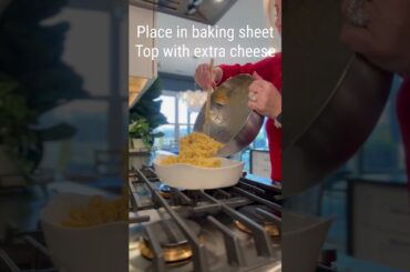 Homemade mac & cheese! Cooking up some comfort in our Toll Brothers model home 🏡 #cooking #recipe