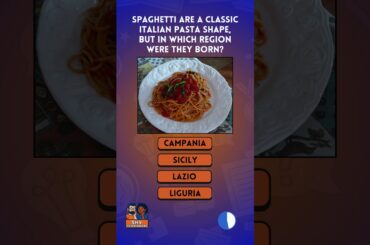 In which Italian region were spaghetti born? Do you know? 🍝🇮🇹