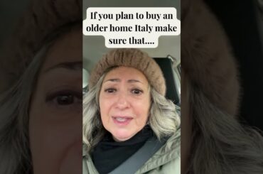 When buying an old house in Italy #expatsinitaly  #movetoitaly #homeimprovement #livinginitaly