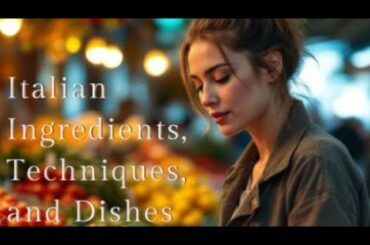 Italian Ingredients, Techniques, and Dishes. Italy’s secrets are simple!