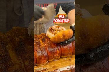 Porchetta Goals! No shortage of meat snacks in Rome, Italy! #cheflife #travelchef #travel #italian