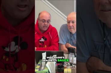Father Jim's Famous Spaghetti Sauce Recipe Secrets Revealed! #shorts