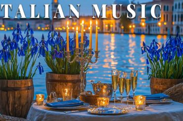 🎶 Italian Vibes & Mediterranean Music 🎶 2+ Hours Scenic Amalfi Coast & Lake Como Relaxation 4K