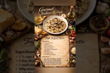 Elegant Italian Dinner at Home#food