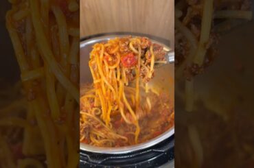 Spaghetti en 7 minutos #receta #cocina #instantpot #asmr