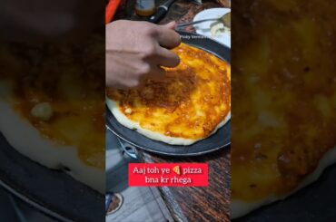 Aaj toh ye bna kr rhega #ytshorts #cooking #pinkyvermaskitchen #pizzalover