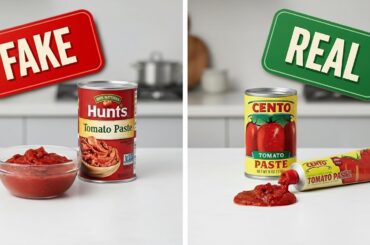This Is Not Real Tomato Paste (Even Though The Can Says So)