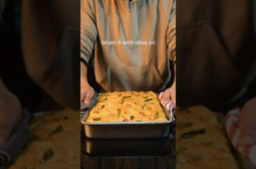 how to make focaccia bread | easy focaccia recipe | 48hrs. fermentation | #bakery #bread #italian