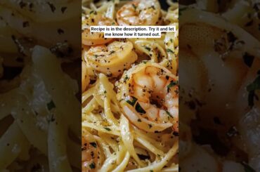 Garlic Shrimp Pasta - what to cook for dinnerhealthy and easy #food #cooking