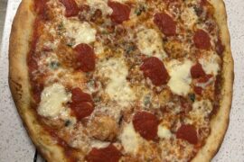 Homemade Super Bowl pie