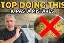 Italian Chef Reveals the 10 Biggest Pasta Cooking Mistakes