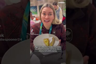 Milano Cortina, atleti gia' innamorati del cibo italiano #ansa #news#milanocortina2026