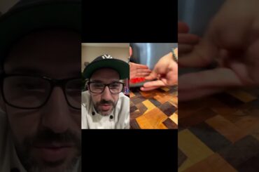 *drools in Italian* 🏆 (🎥: notorious foodie) #chefreactions #chef #italianfood #eating #shorts