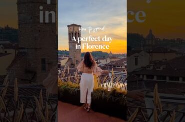 🇮🇹 1 day in Florence itinerary #florence #italytravel things to do in Florence