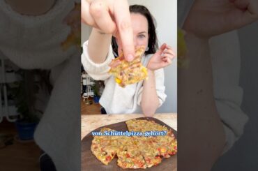 Vegane Schüttelpizza | #veganerezepte #rezept #vegankochen #pizzarecipe