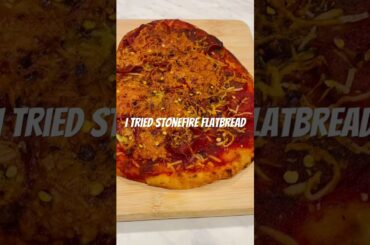 I TRIED STONEFIRE FLATBREAD #easyrecipes #cooking #pizza #pepperoni
