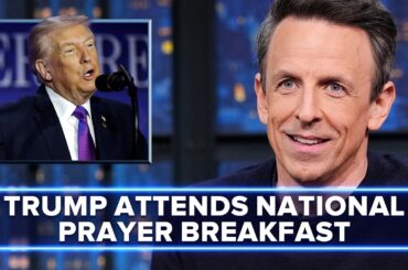 Trump Says D.C. Soldiers "Beat the Crap Out Of" Criminals During National Prayer Breakfast