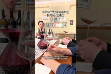 Wine tasting in the heart of the winery#langhe #madeinitaly #barolo #cantinella #winelovers