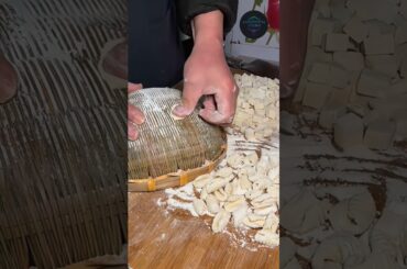 Handmade Italian Pasta: The Art of Traditional Gnocchi Shaping