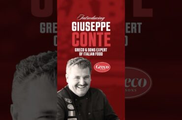 Meet Giuseppe, Greco & Sons’ Expert of Italian Food