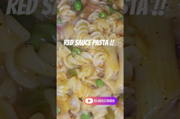 Red Sauce Pasta Recipe #trending #foodshorts #ytshorts