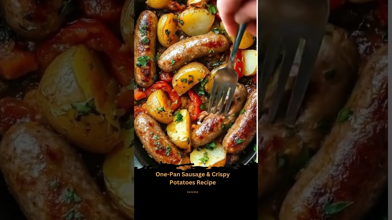 One-Pan Sausage & Crispy Potatoes One-Pan Sausage & Crispy Potatoes
