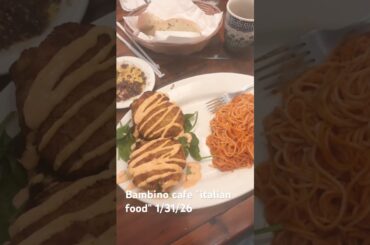 italian food 1/31/26