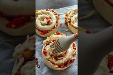 Achtung Suchtgefahr: Airfryer Pizzaschnecken XXL 😱 #recipe #easyrecipe #leckerkochen #airfryer