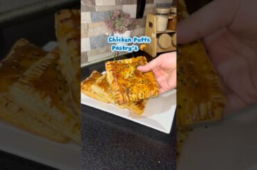 Creamy Chicken Puff Pastry #shorts #shortsfeed