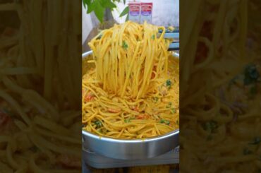 Seafood Aligue Pasta #food #recipe #cooking