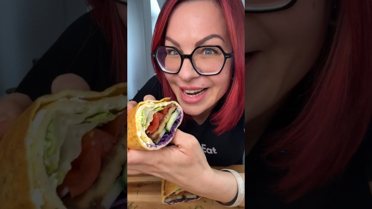 High – Protein- Wrap 🌯 #rezepte #glutenfrei High - Protein- Wrap 🌯 #rezepte #glutenfrei