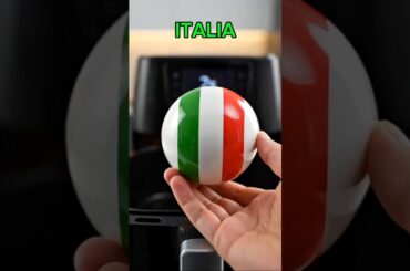 Italy Flag → Italian Food in 2 Seconds 🇮🇹🍕 #airfryer #food #cooking #pizza #lasagna #flag #ball
