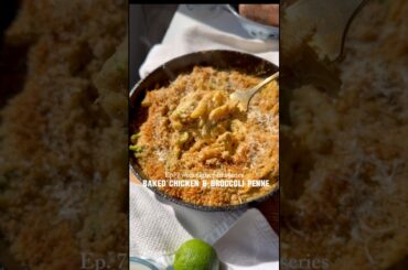 Baked Chicken & Broccoli Penne 🥦🍝 #recipe #dinnerideas #easydinnerideas #pastarecipe #quickrecipe