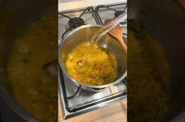 Today we had pasta e lenticchie with some finocchi #calabria#calabrianfood #italy #italianfood