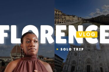 the men in Florence are spooky | Italy Solo Trip Vlog