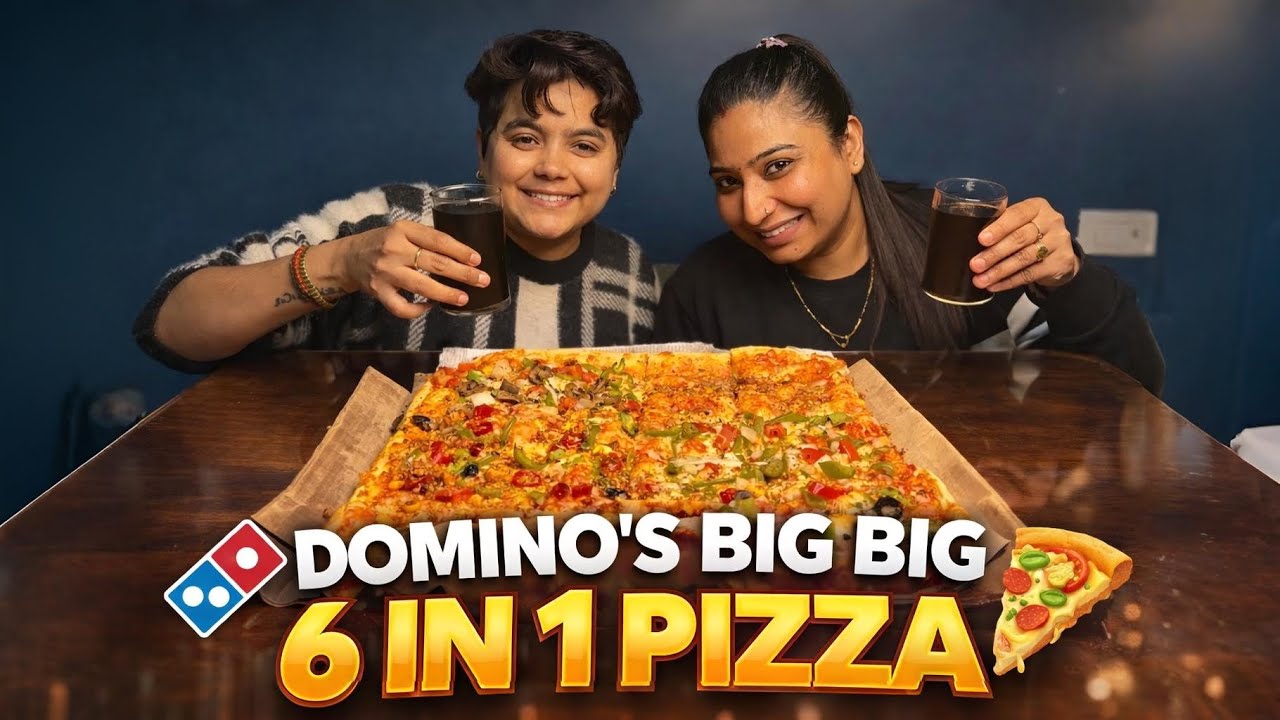ASMR Eating Domino’s Big Big 6 In 1 Pizza Mukbang ASMR Eating Domino’s Big Big 6 In 1 Pizza Mukbang