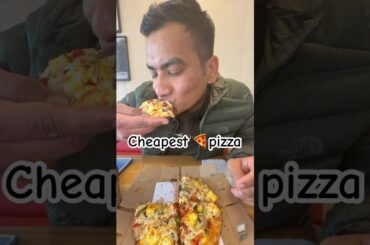 Domino’s cheapest pizza with all toping 😋 #pizza #food #foodie #viral #minivlog #familyvlog