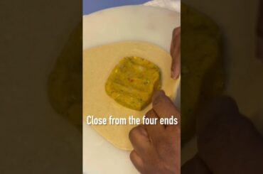 Aloo Paratha Recipe with Regular & Sweet potato and dash of Italian seasoning.