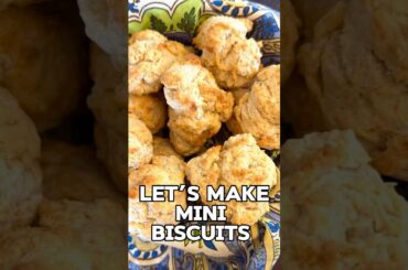 Let’s Make Mini Drop Biscuits Cooking Italian with Joe