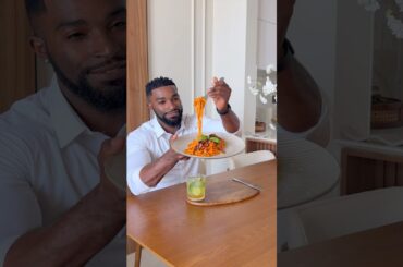 Pink Carbonara  #cooking #easyrecipe