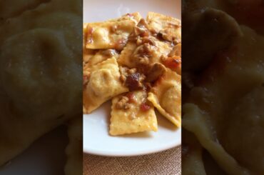 Pasta Tortelli e funghi porcini #pasta #pastalover #italiancuisine #foodlover #pastatime #funghi